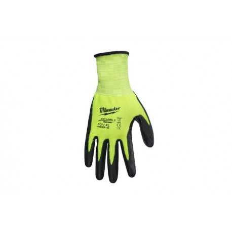 Hi-Vis Cut Level 3 Gloves -10/XL